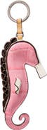 Tory Burch Seahorse Leather Key Fob