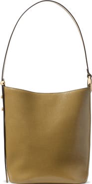 Kate Spade New York halo glazed leather bucket bag