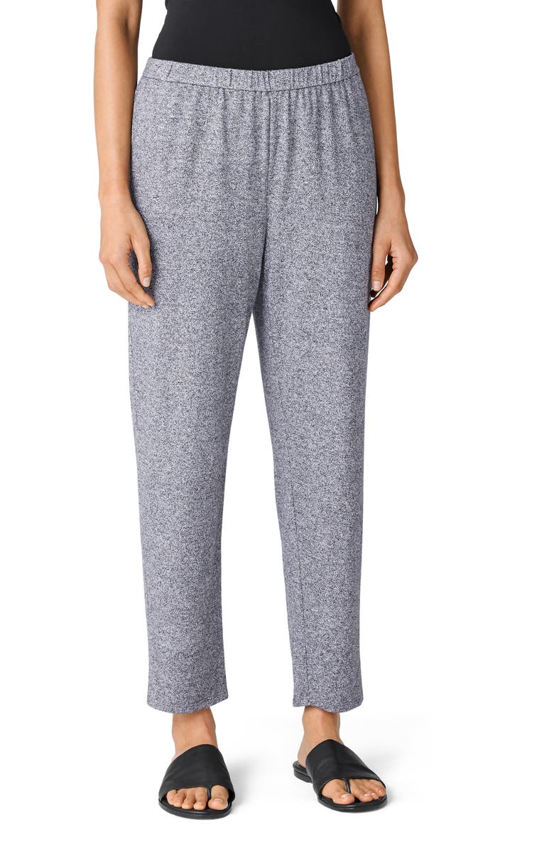 Eileen Fisher Tapered Ankle Organic Cotton & Hemp Pants, Main, color, 