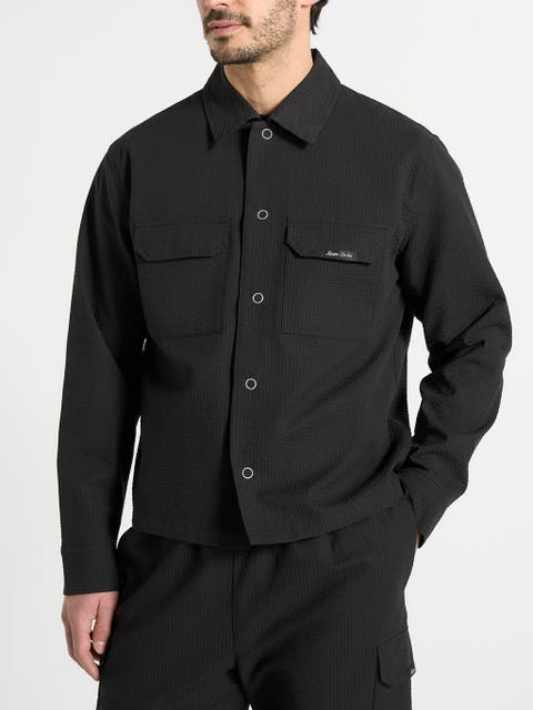 Milo Textured Cargo Jacket