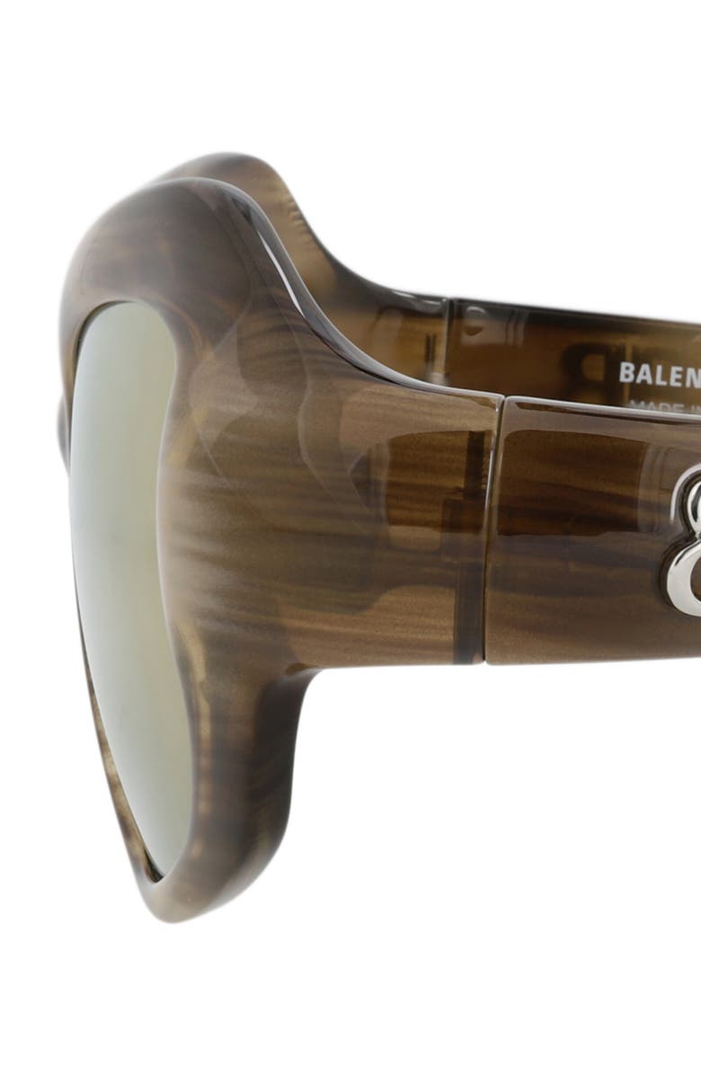 Balenciaga 58mm Cat Eye Sunglasses, Alternate, color, Havana Havana Bronze