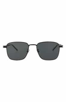 Saint Laurent 52mm Square Sunglasses