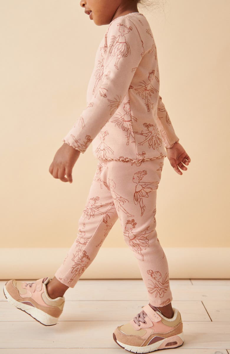 NEXT Kids' Ballet Stretch Cotton Rib Top, Alternate, color,