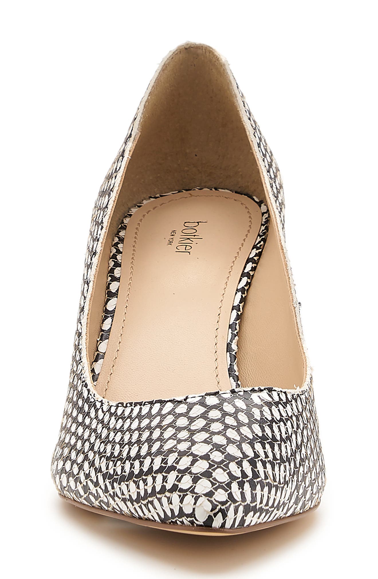 Stella Block Heel Pump, Alternate, color, SNAKE LEATHER