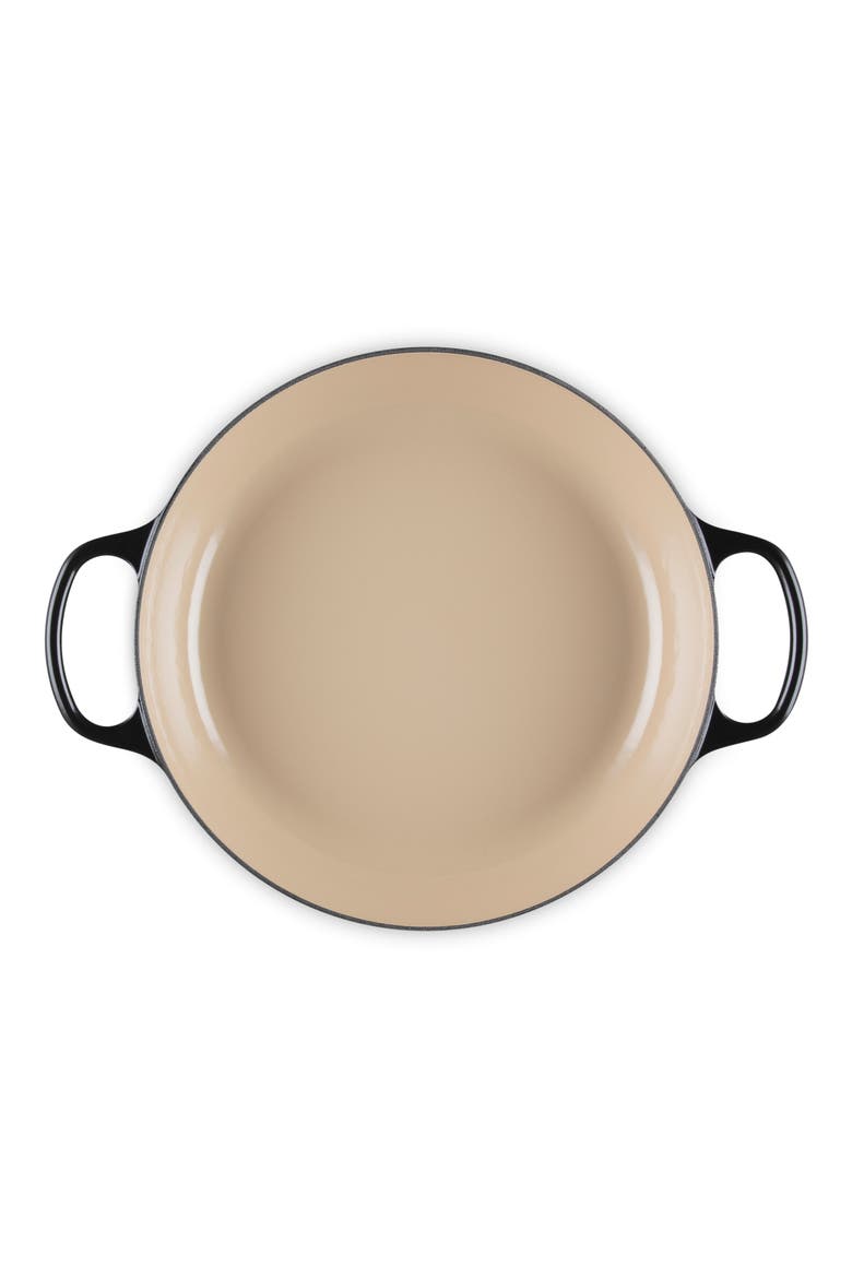 Signature 2.25-Quart Enameled Cast Iron Braiser, Alternate, color, LICORICE