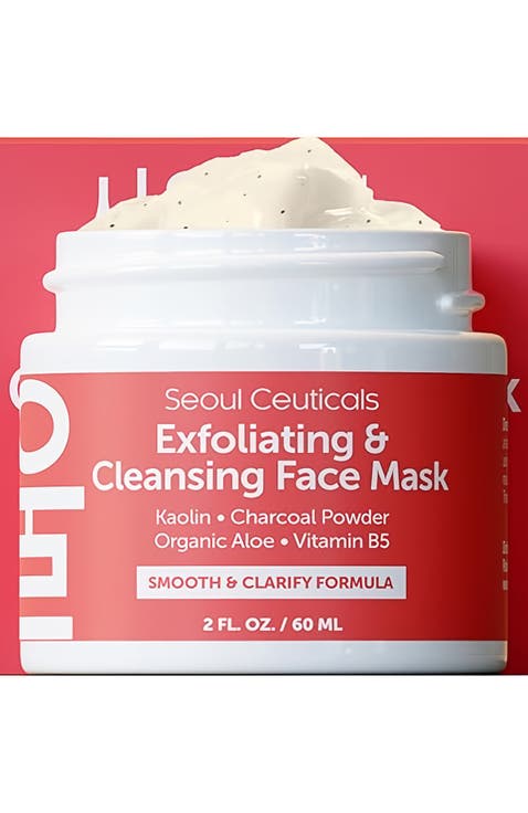 Exfoliating & Cleansing Korean Face Mask