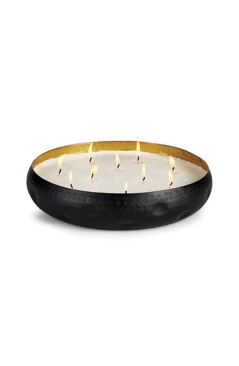 Napa Home & Garden Oudh Noir 10-Wick Candle Tray, Main, color, Black