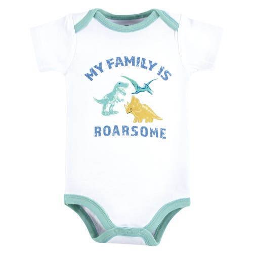 Hudson Baby Soft Cotton Bodysuit Triple Pack