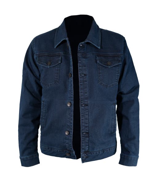 Jack Of Spades Denim Jacket In Over Dye