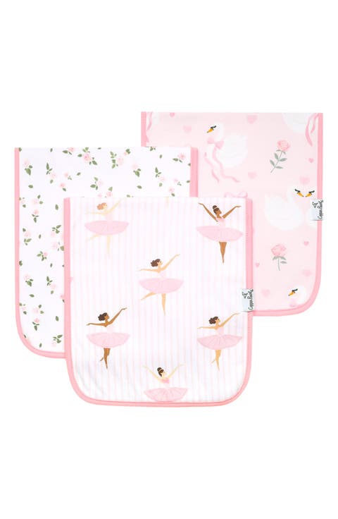 Katerina 3-Pack Cotton Burp Cloths (Baby)