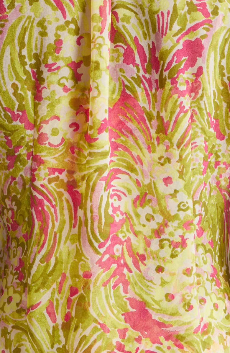 Cinq à Sept Jenise Daisy Swirl Top, Alternate, color, Pink Amethyst Multi