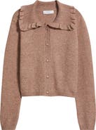 Petal & Pup Carmello Frill Collar Cardigan
