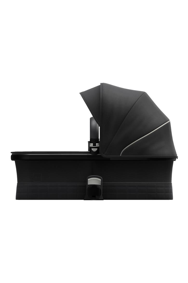 Hub Reflective Black Bassinet, Alternate, color, BRILLIANT BLACK