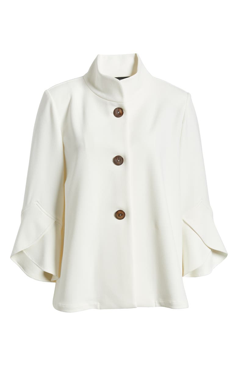 Ming Wang Layered Tulip Sleeve Jacket, Alternate, color, 