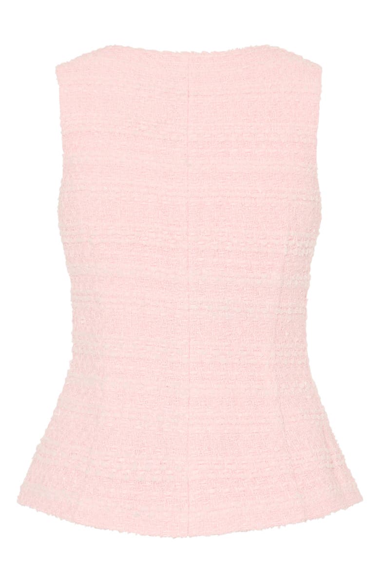 Milly Bryn Tweed Top, Alternate, color, 