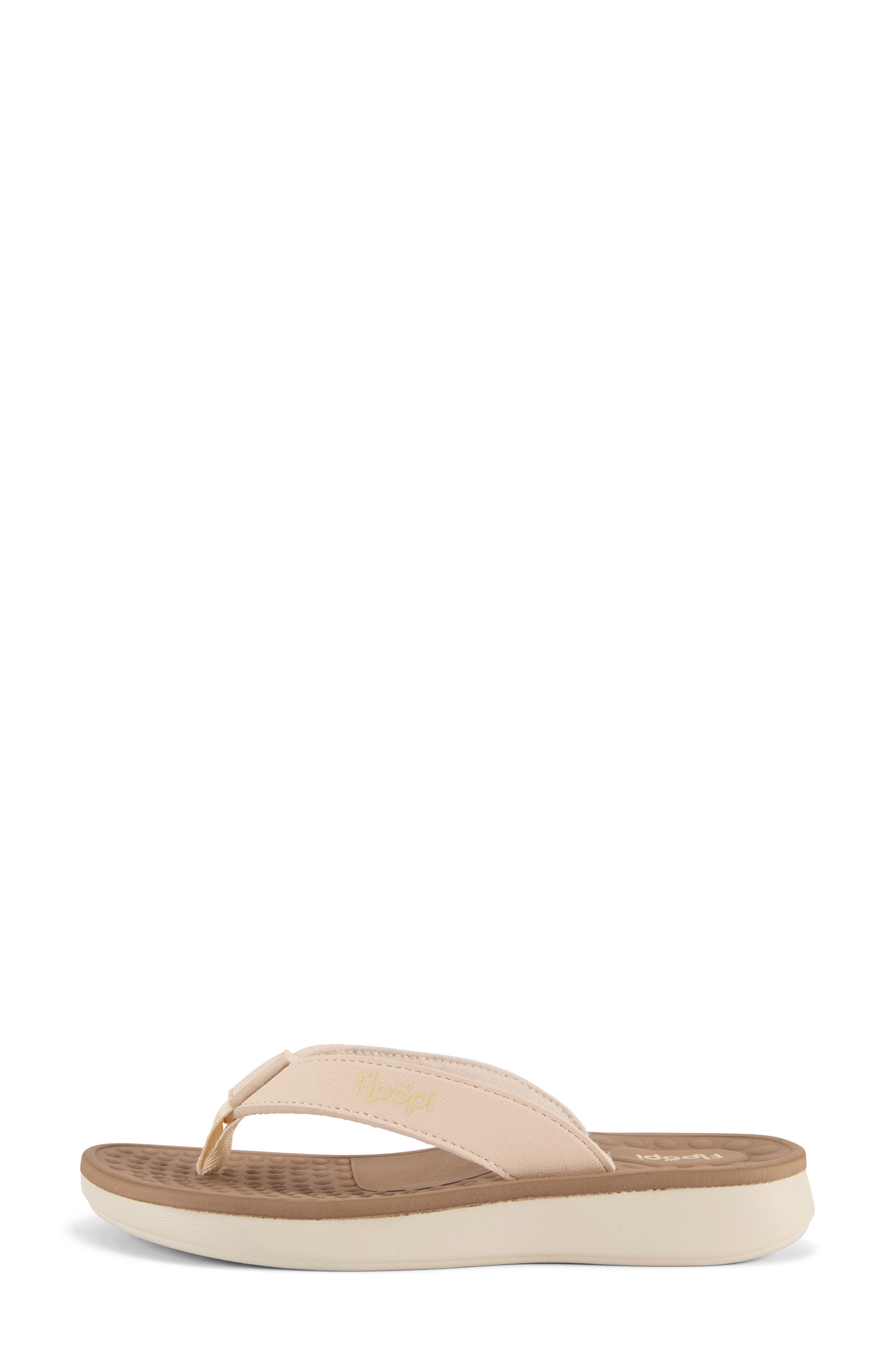 Faux Leather Thong Sandal - image 4