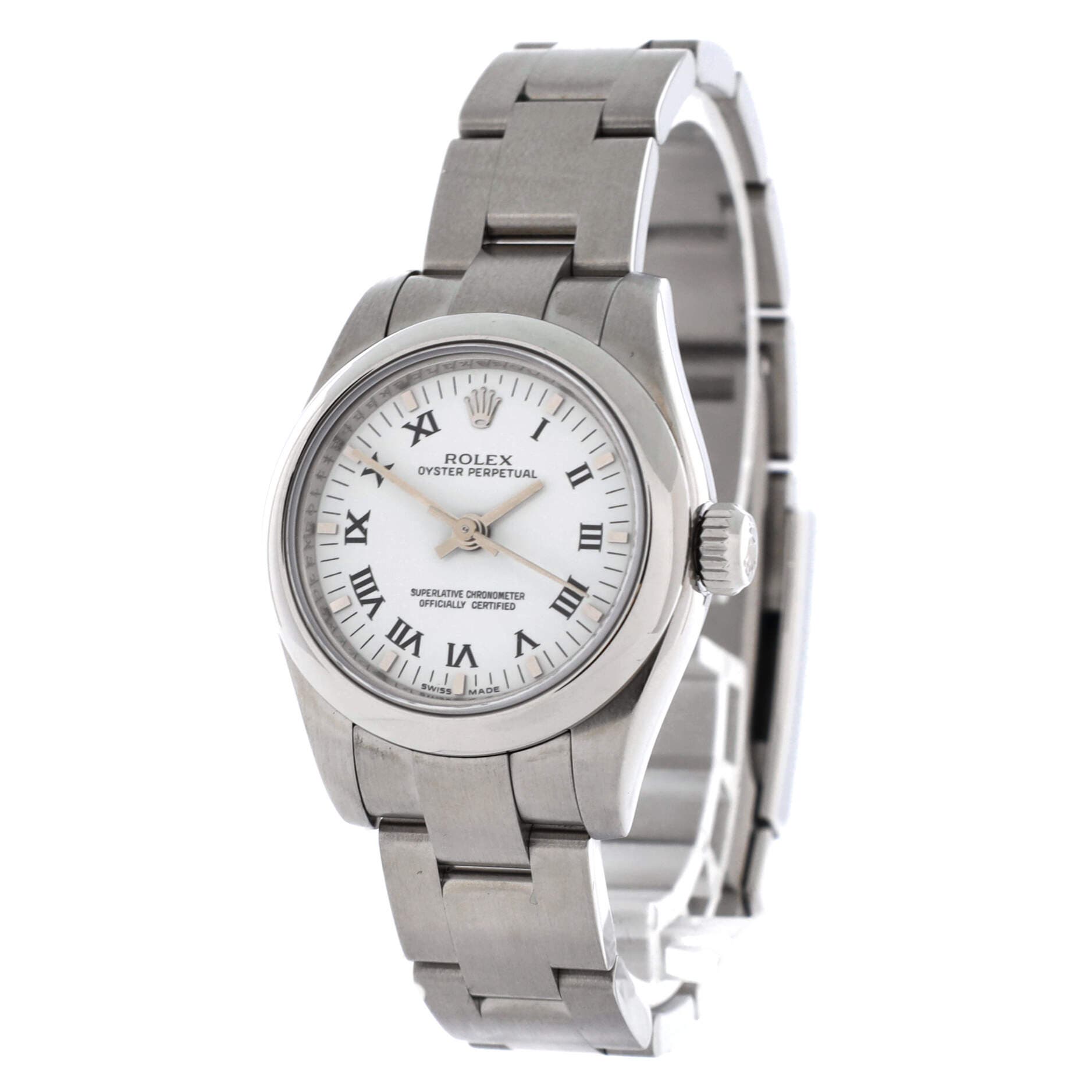 Oyster Perpetual Automatic Watch Stainless Steel 26, Alternate, color, Metallic Silver