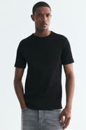 H&M Slim-Fit Ribbed T-Shirt