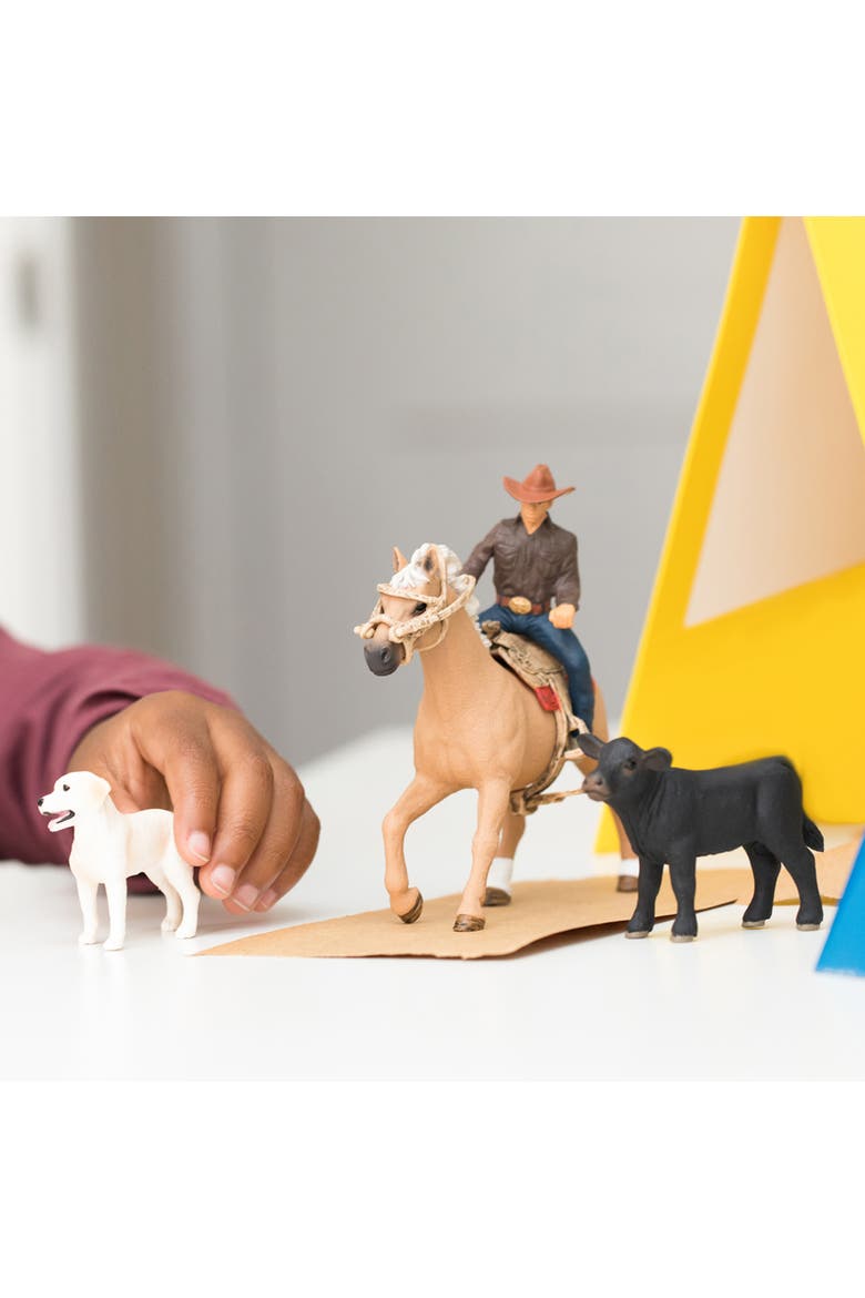 Farm World Western Riding Adventures 6 Pieces, Alternate, color, Multicolored