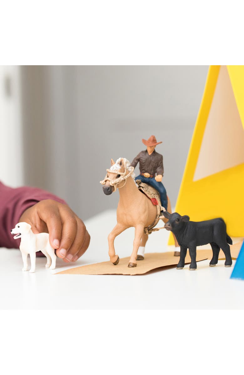 Schleich Farm World Western Riding Adventures 6 Pieces, Alternate, color, Multicolored