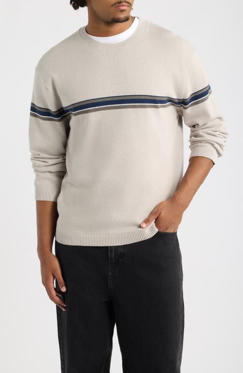 Stripe Cotton Sweater