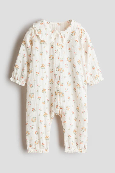Cotton Muslin Romper Suit