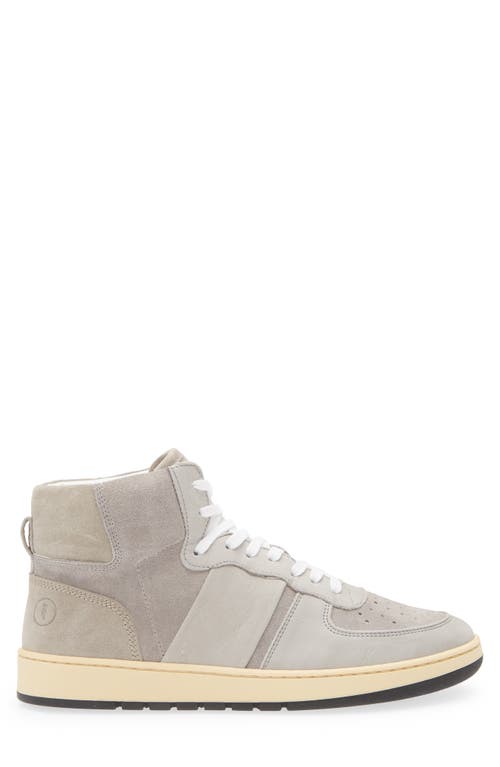 Collegium Pillar Destroyer High Top Sneaker In Gray