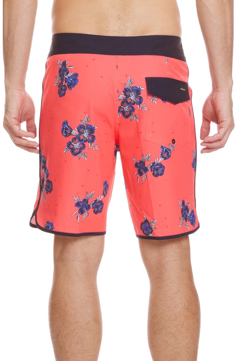 Surfsilk Scallop Board Shorts, Alternate, color, CORAL