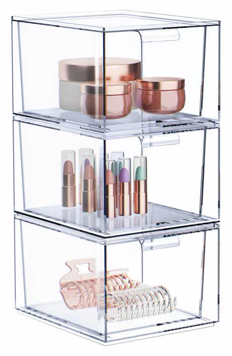 Set of 3 Stackable Drawers