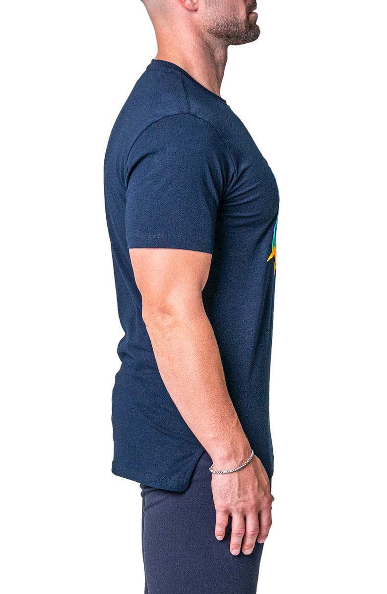 Maceoo Neon Graphic Tee, Alternate, color, 