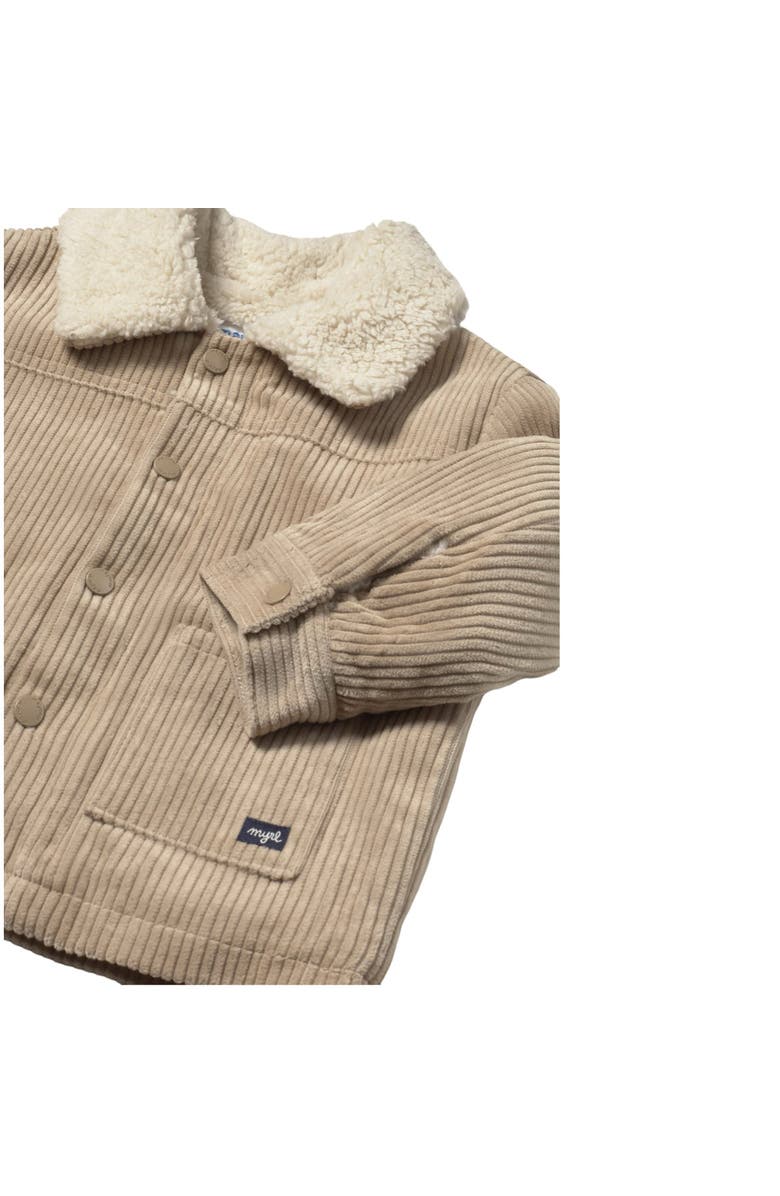 Mayoral Corduroy Coat, Alternate, color, Wood