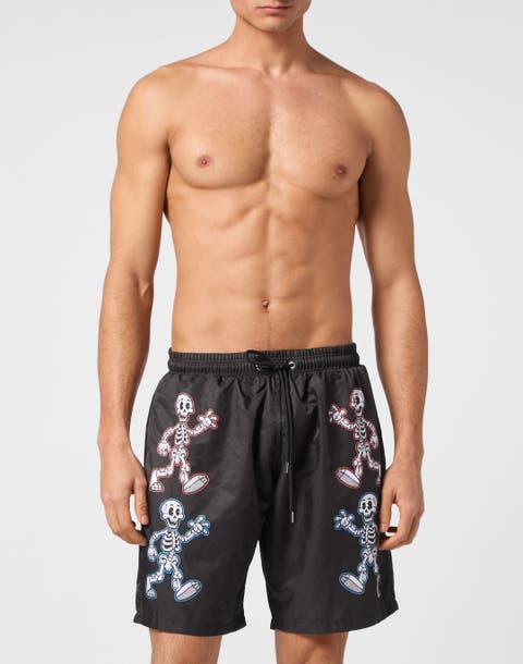 Swim Boxer Skeleton Men