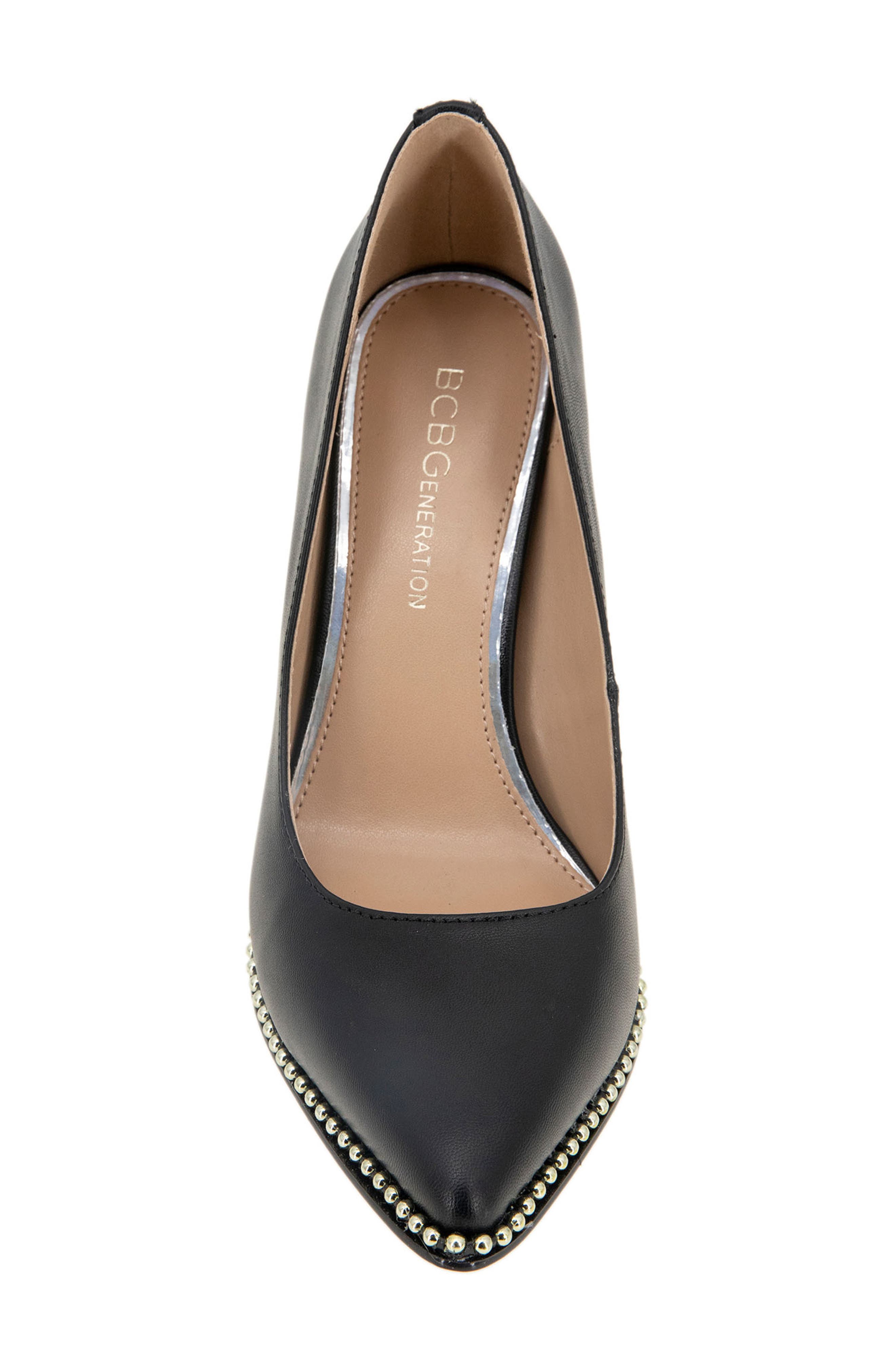 Hawti Pointed Toe Pump, Alternate, color, BLACK