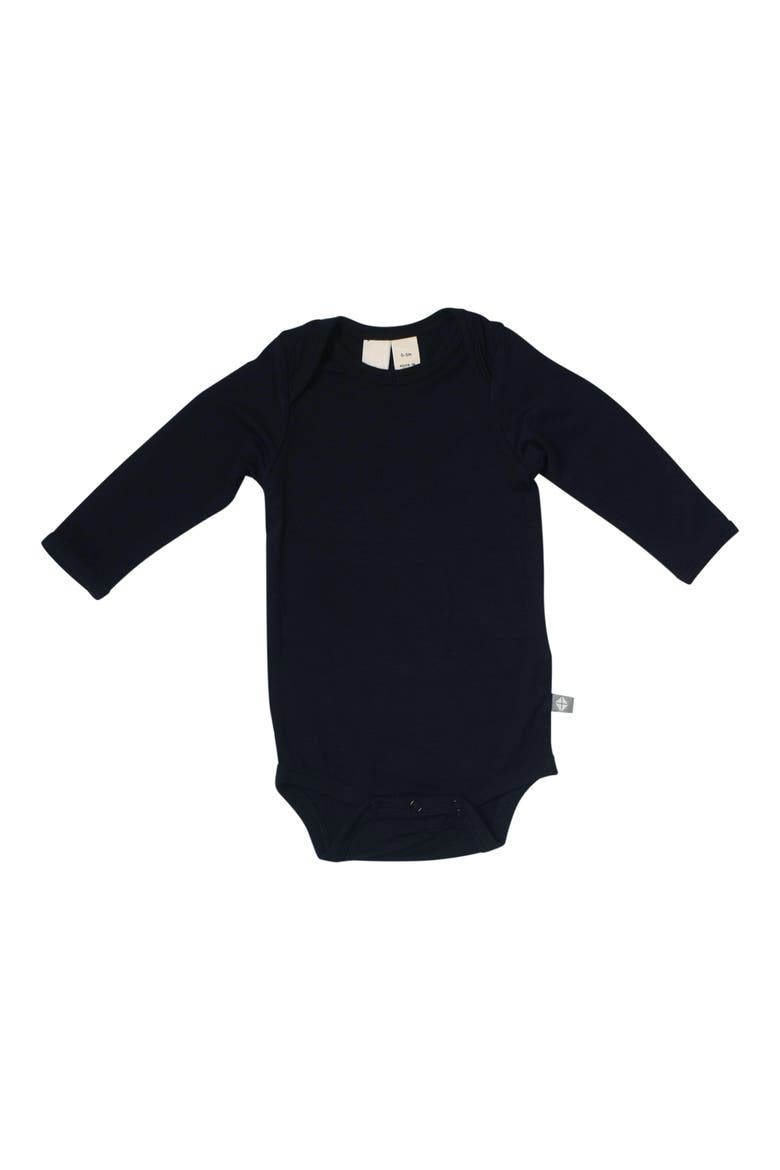 Long Sleeve Bodysuit, Main, color, MIDNIGHT