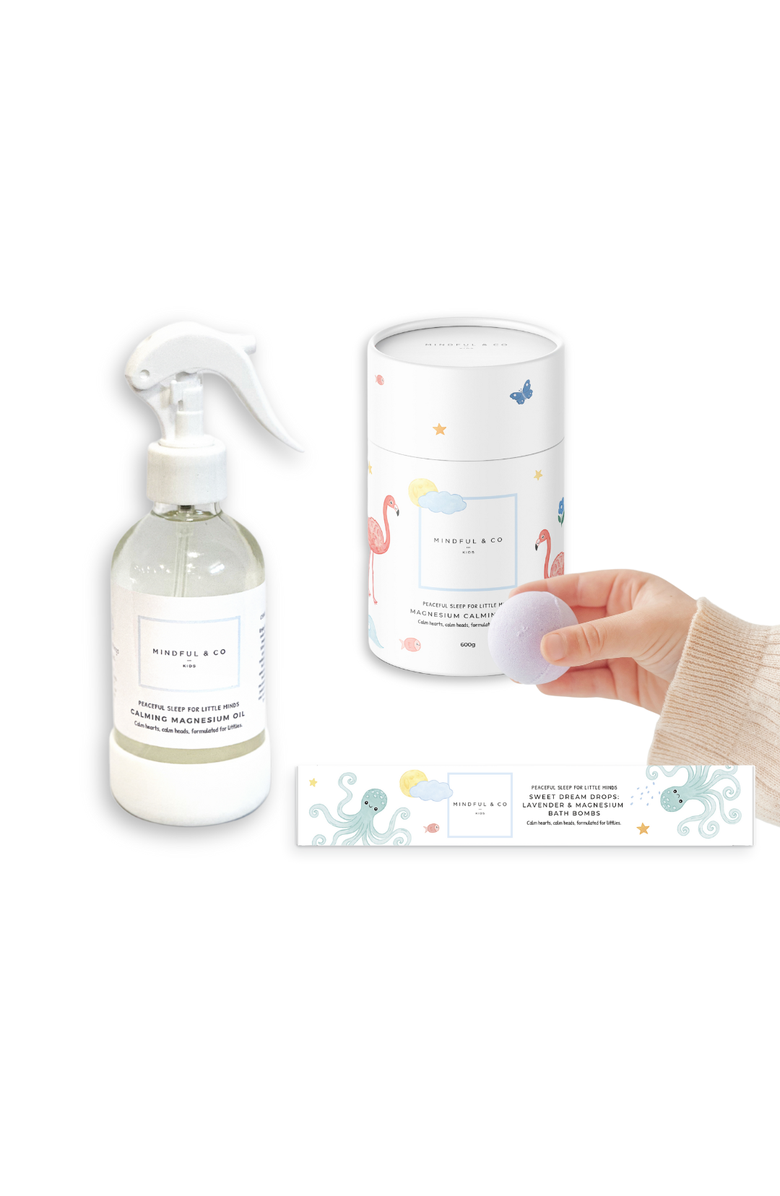 Mindful & Co Kids The Ultimate Calm Bundle, Main, color, White