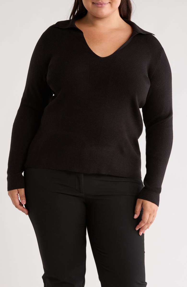 Calvin Klein Rib Sweater, Main, color, 