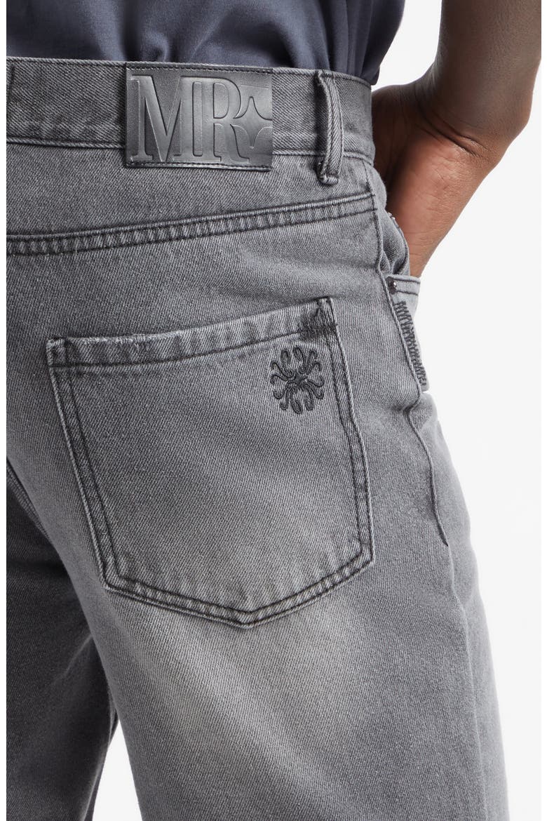 Texoma Distressed Flare Leg Jeans, Alternate, color, LIGHT GRAY WASH