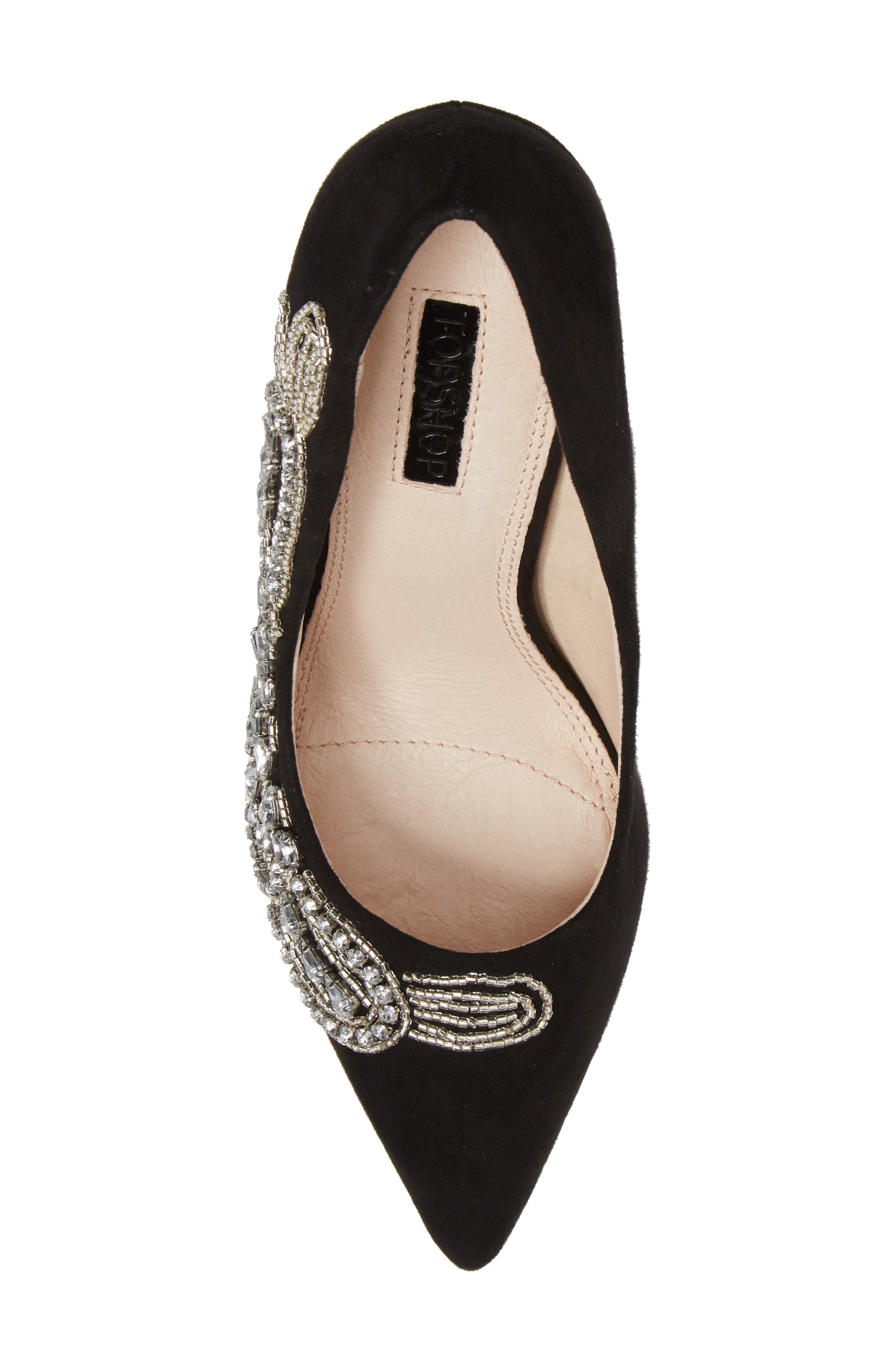 April Embellished Pump, Alternate, color, BLACK MULTI