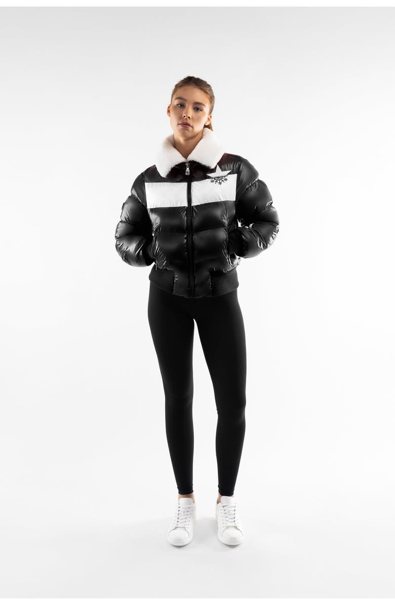 Malibu Ski Club Apres Slick Bomber, Main, color, Black