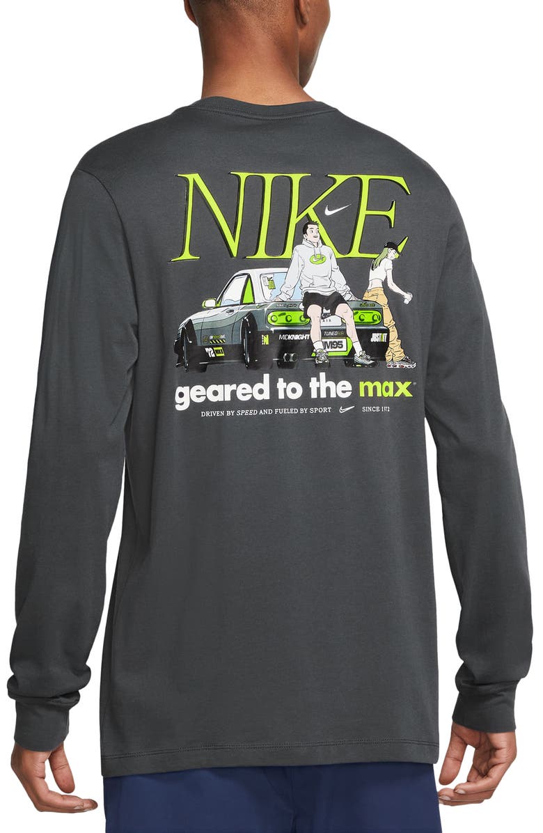 Nike Turned Air Long Sleeve Graphic T-Shirt, Alternate, color, 