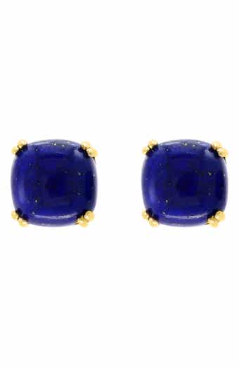 Lapis Lazuli Stud Earrings