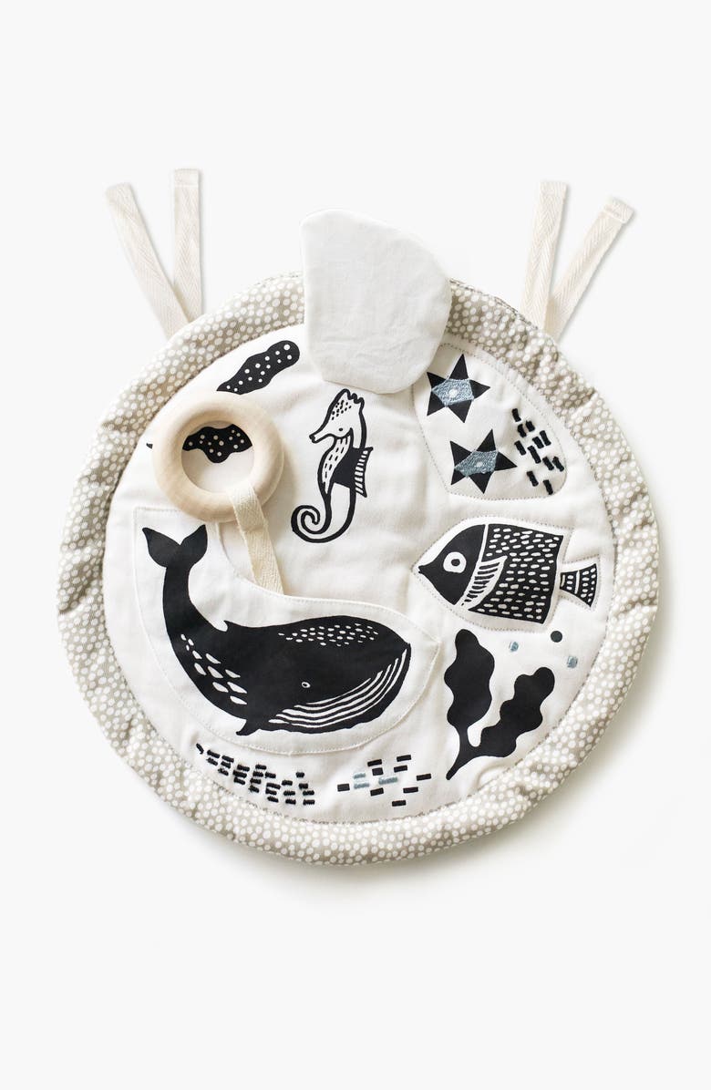 Wee Gallery Ocean Activity Pad and Soft Block Bundle, Alternate, color, Ocean