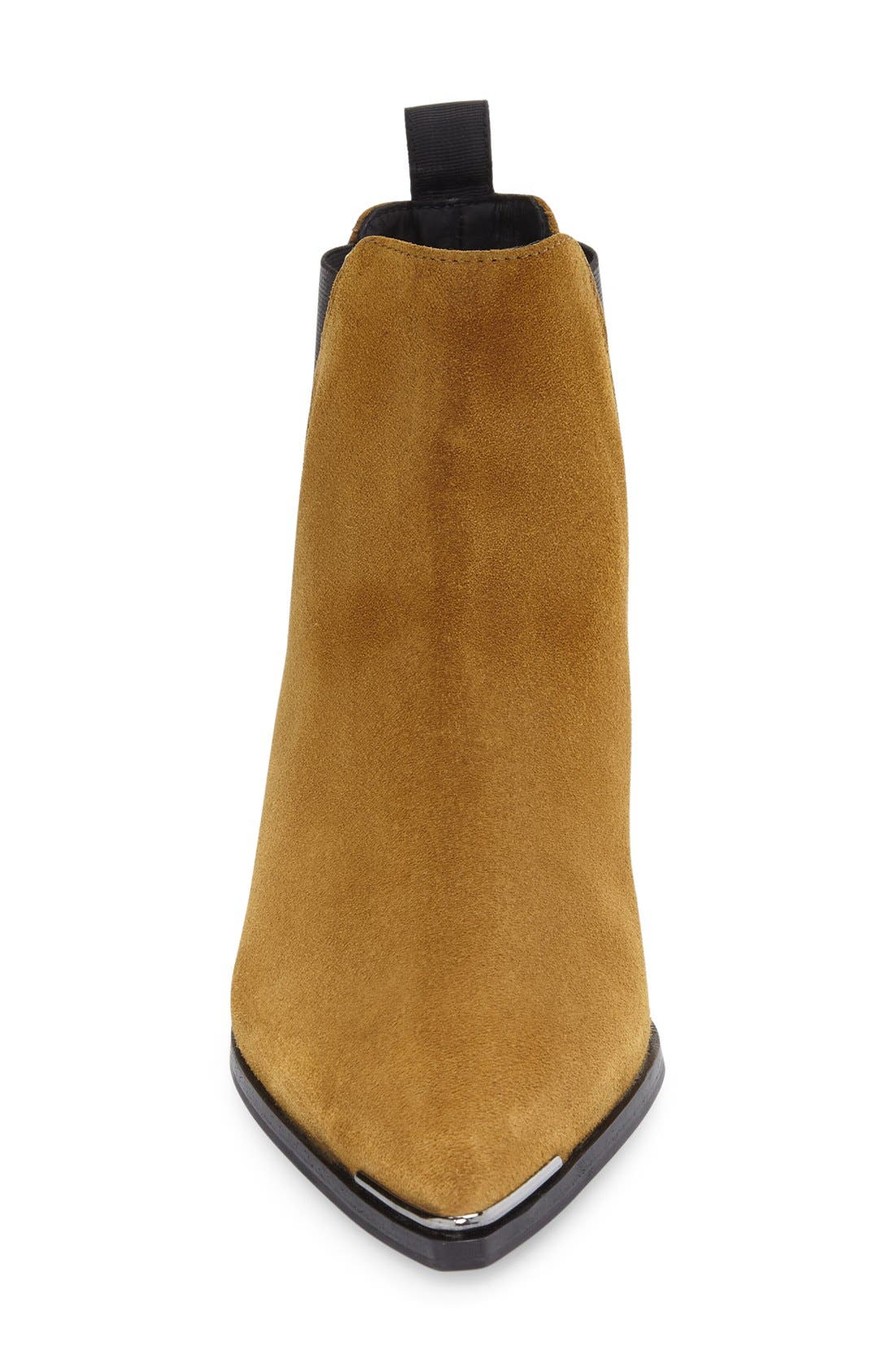 Jensen Pointy Toe Bootie, Alternate, color, CAMEL SUEDE