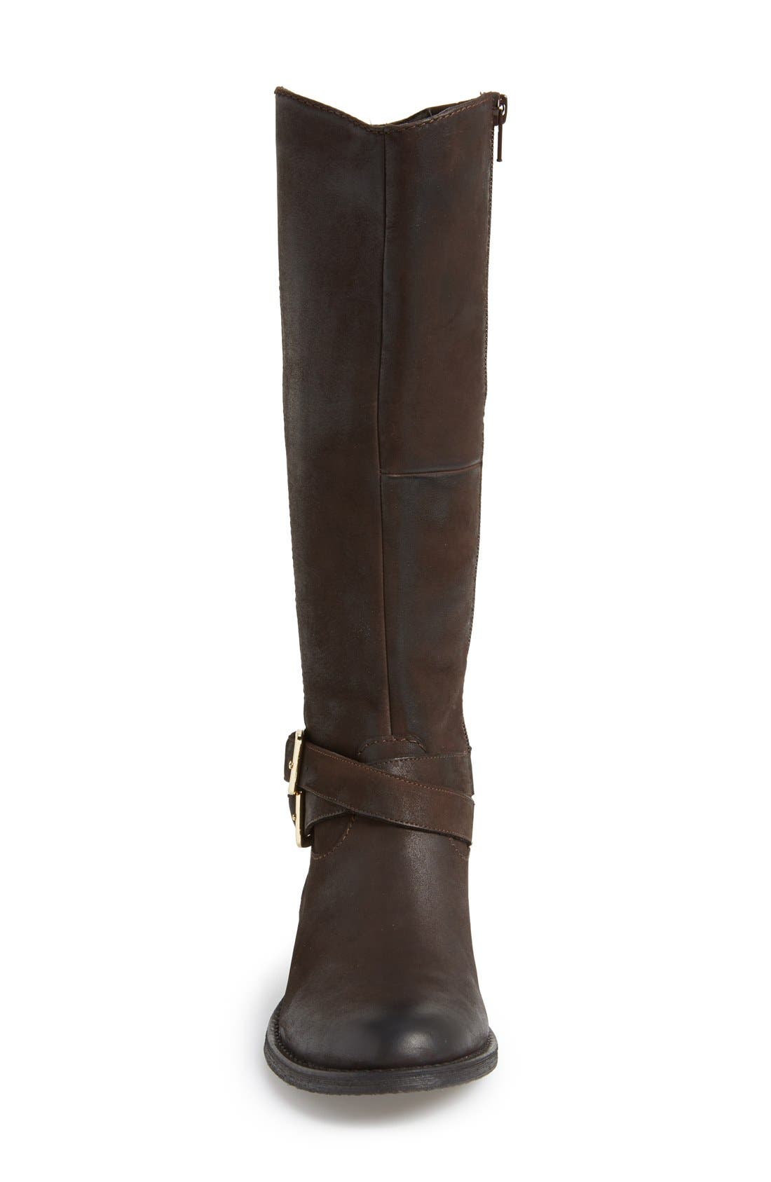 'Avilla' Riding Boot, Alternate, color, BROWN LEATHER