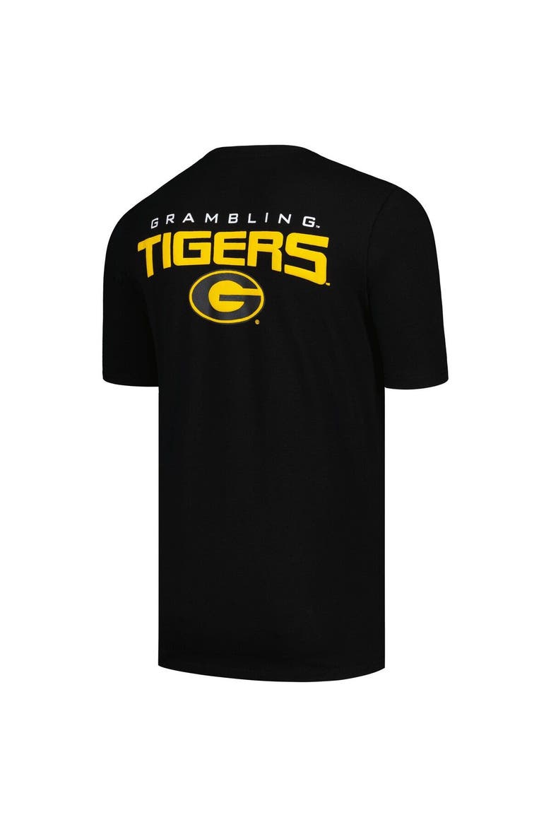 Men's FISLL Black Grambling Tigers Applique T-Shirt, Alternate, color, Black