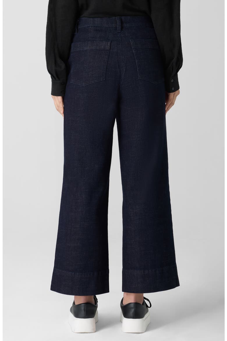 Ankle Wide Leg Jeans, Alternate, color, DPIND