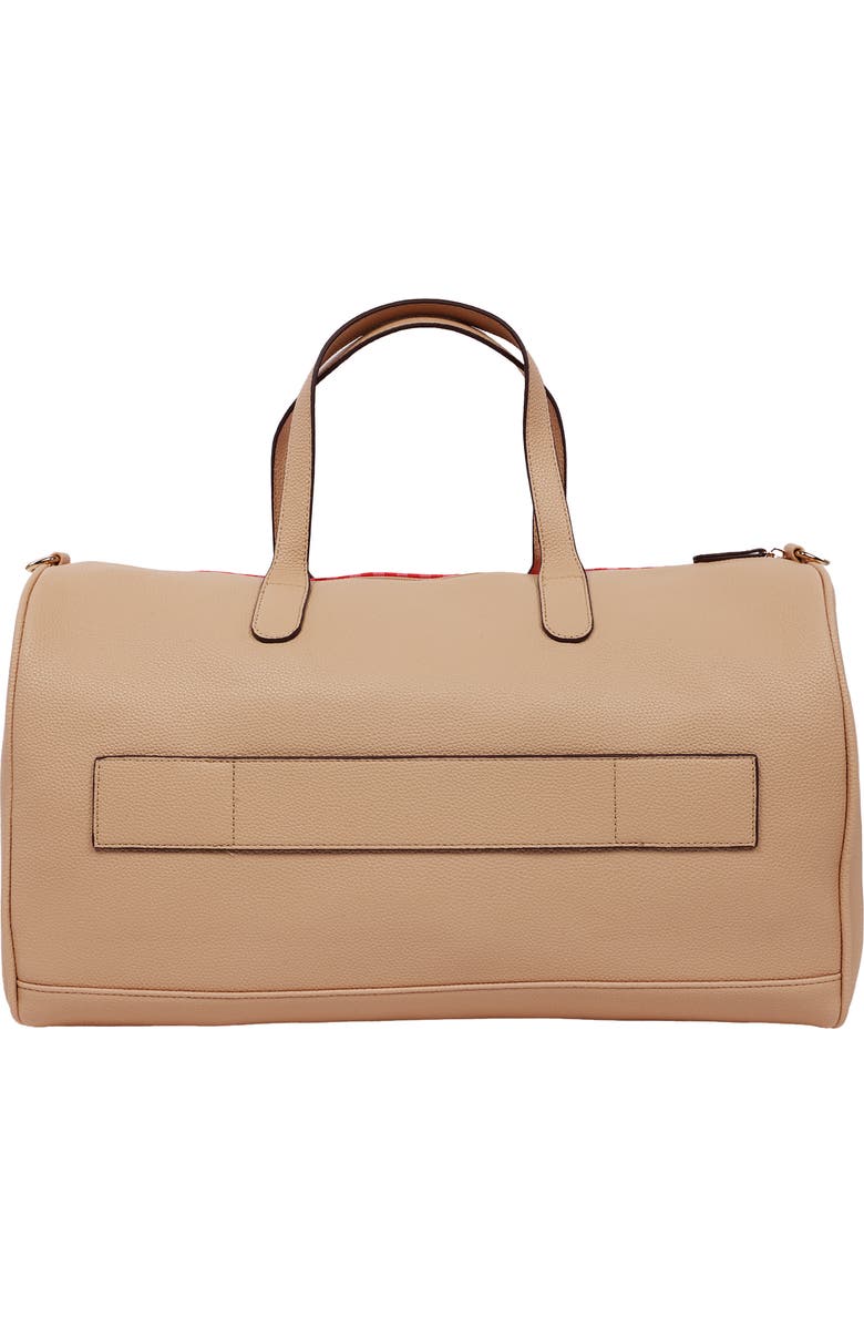 Strawberry Shortcake Gingham Weekender Duffel Bag, Alternate, color, Red