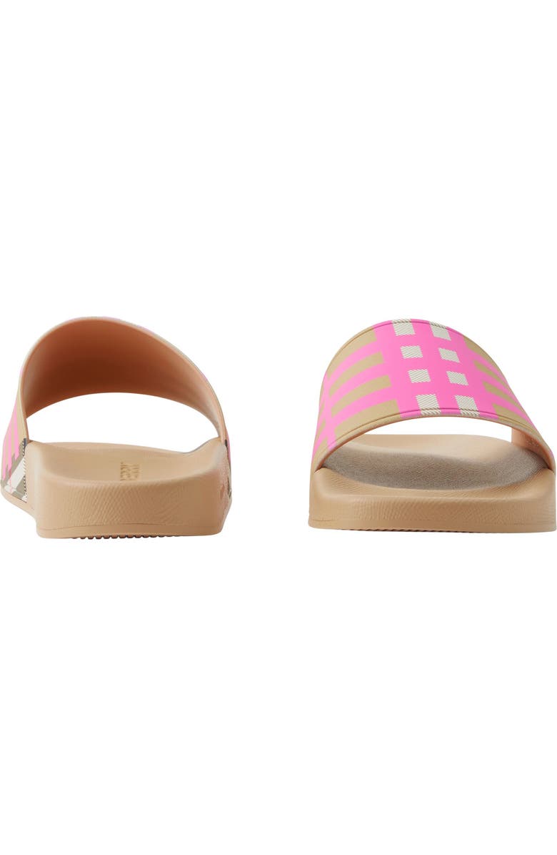 Burberry Furley Check Slide Sandal, Alternate, color,