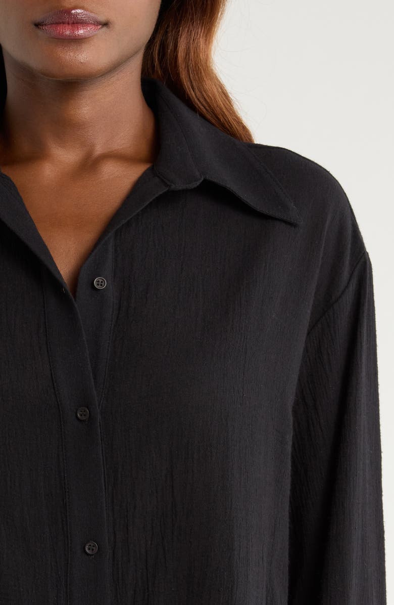 Andine Essen Bastia Cotton Gauze Button-Up Shirt, Alternate, color, 