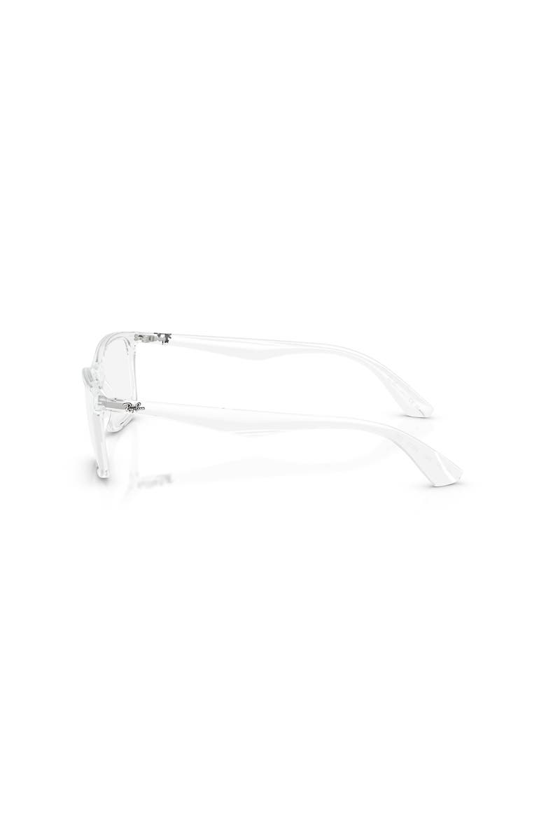 54mm Square optical glasses, Alternate, color, Transparent